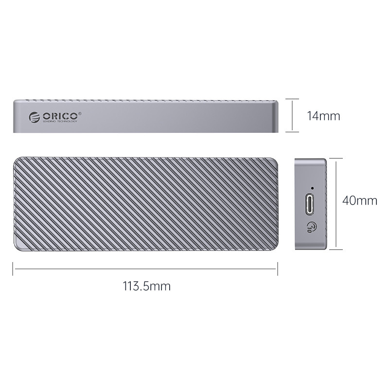 قاب M.2 NVMe SSD 20Gbps اوریکو مدل M213C3-G4