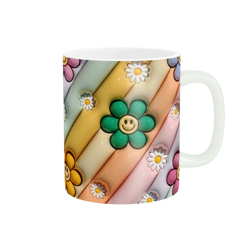 ماگ پاد آفرین طرح گل کد 3689