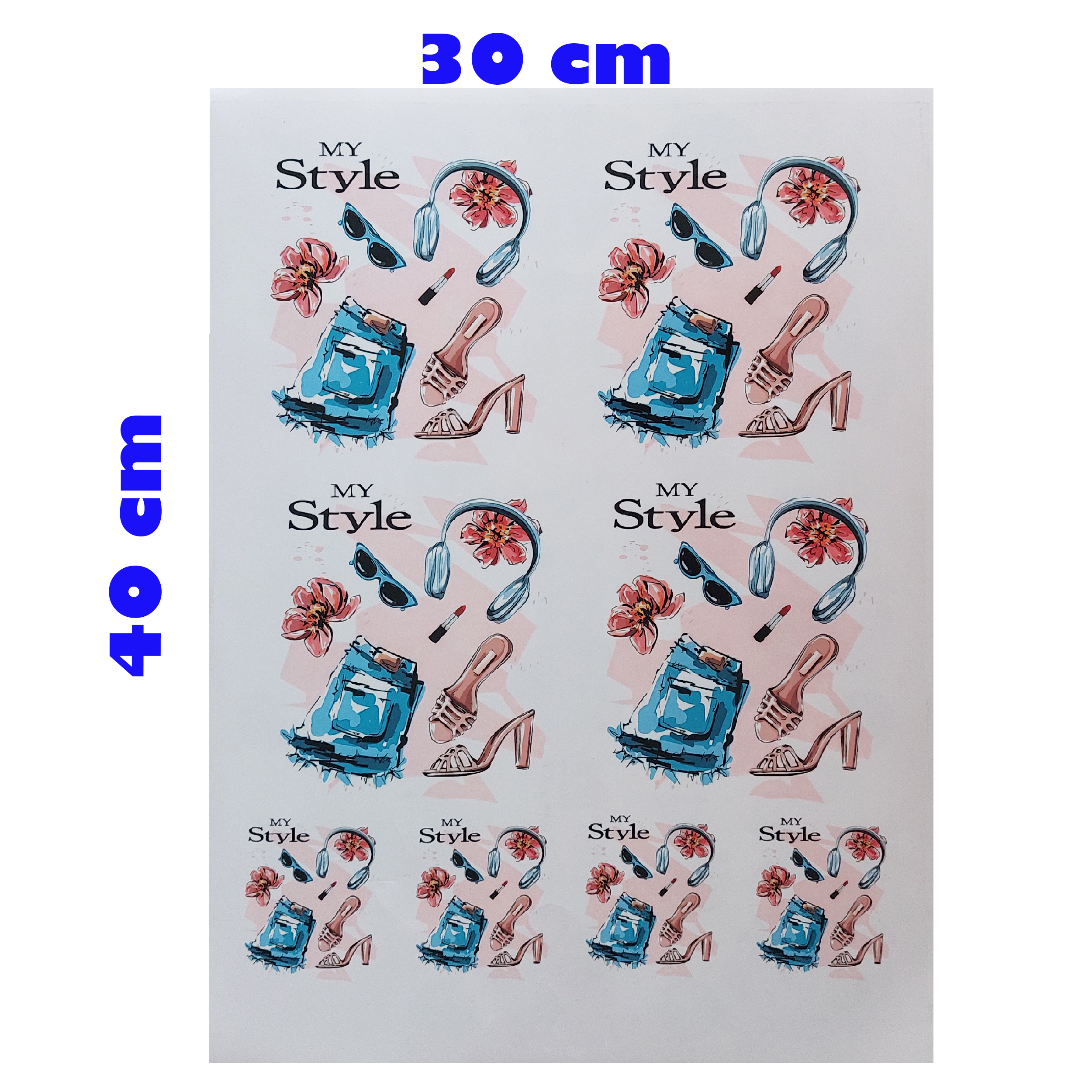 برچسب ترنسفر مدل مای استایل