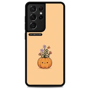 AKAM AMC-WSGS21U-PUMPKIN-19 Cover For Samsung Galaxy S21 Ultra