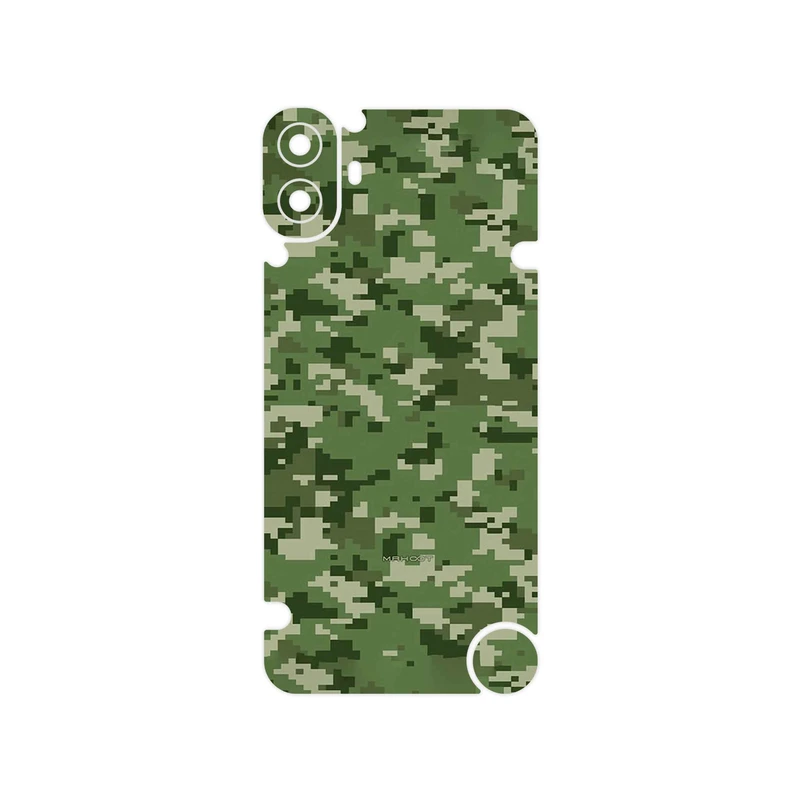 برچسب پوششی ماهوت مدل Army_Green_Pixel مناسب برای گوشی موبایل ناتینگ CMF Phone 1