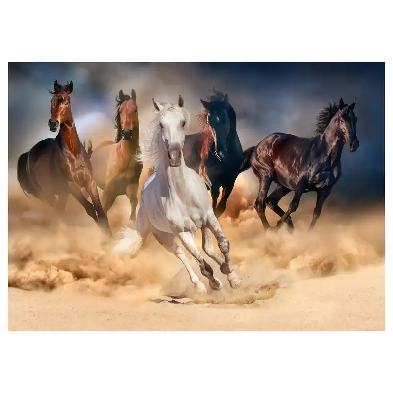 پازل 1000 تکه فاکس مدل یورش اسب ها