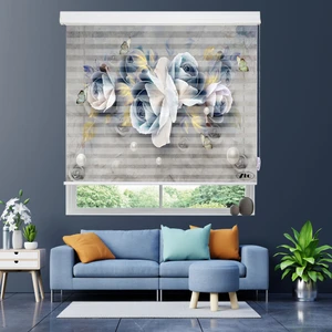 پرده زبرا زیو مدل 3D-1073 سایز 200x150 سانتی متر