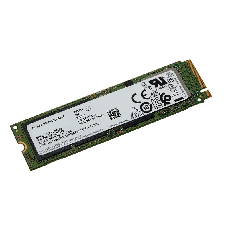 اس اس دی سرور سامسونگ مدلPM981 ظرفیت 512 گیگابایت
