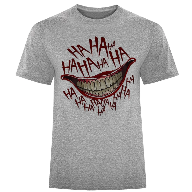 تیشرت آستین کوتاه مردانه مدل خنده W649