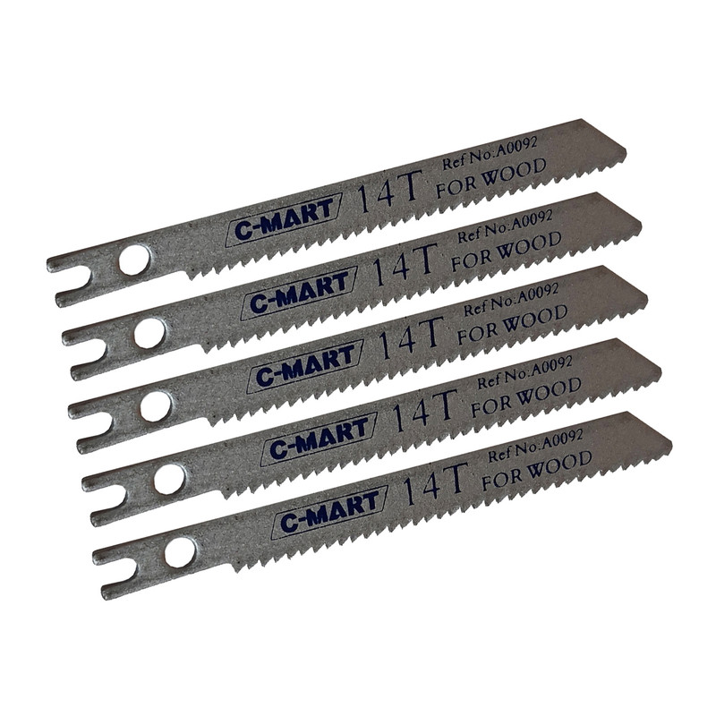 تیغه اره ام دی اف سیمارت مدل HT - 0012 مجموعه پنج عددی تیغه اره ام دی اف سیمارت مدل HT - 0012 مجموعه پنج عددی