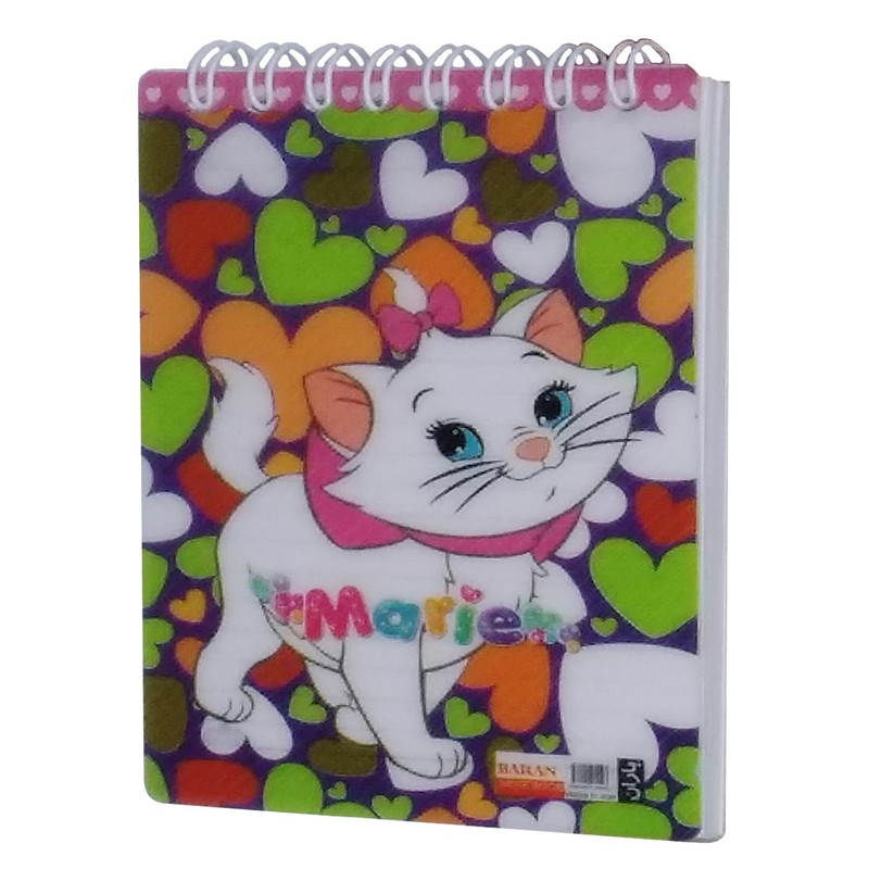  دفترچه یادداشت 70 برگ باران طرح Marie مدل J-SD-T