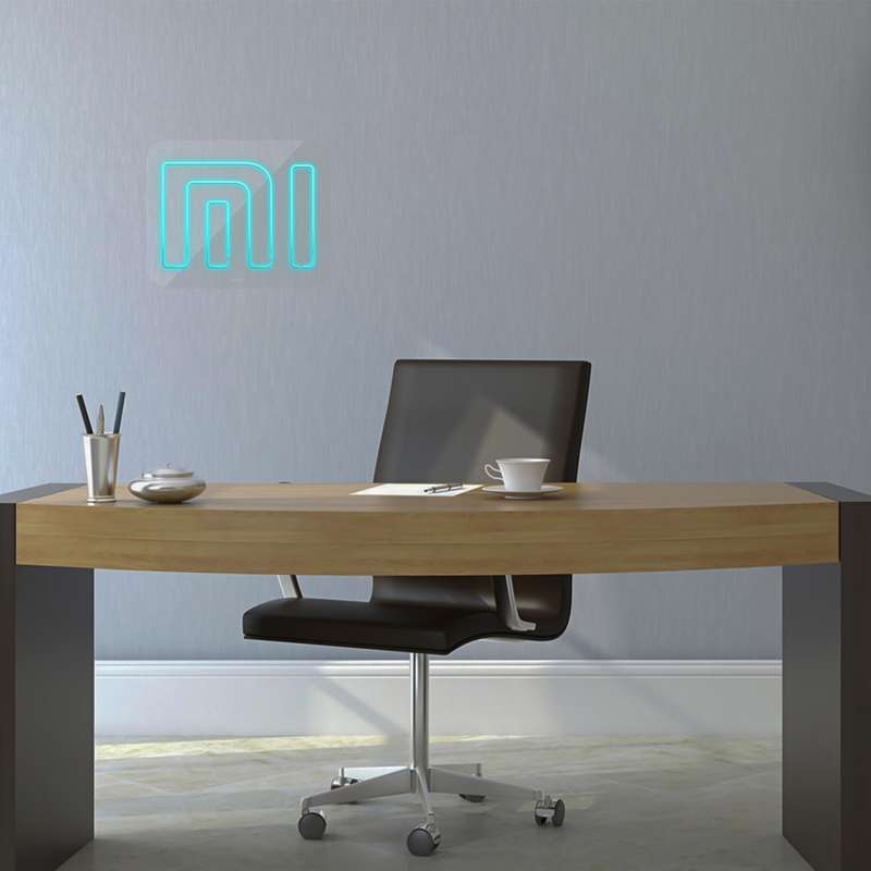 چراغ دیواری نئون دیزاین طرح Xiaomi-GL_TBL