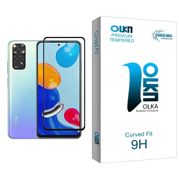 محافظ صفحه نمایش کولینگ مدل Olka Glass MIX001 مناسب برای گوشی موبایل شیائومی Redmi Note 11