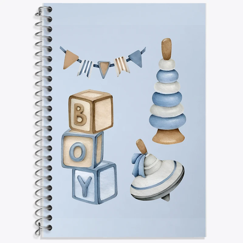 دفتر نت موسیقی 50 برگ خندالو طرح Boy کد F5182