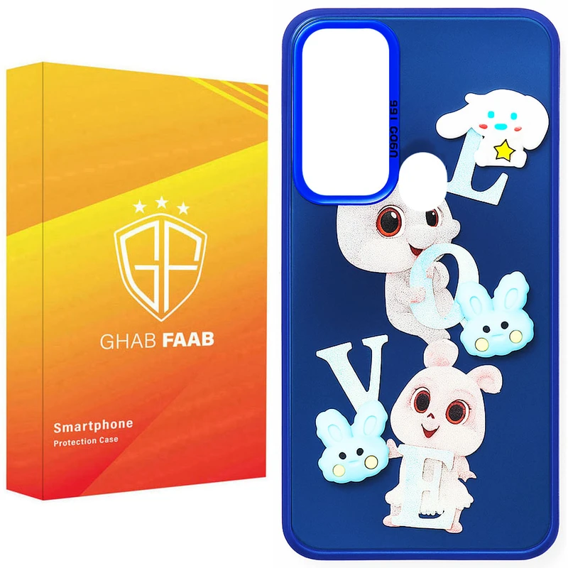 کاور قاب فاب مدل سوکول برجسته طرح دخترانه مناسب برای گوشی موبایل شیائومی Redmi Note 8