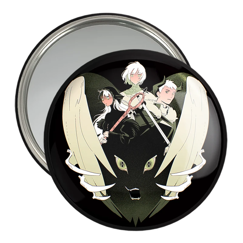 آینه جیبی خندالو مدل فالین و مارسیل انیمه خوشمزه در سیاه چال کد 35923