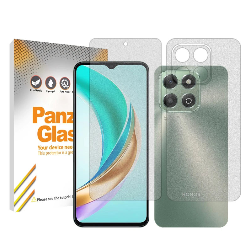 محافظ صفحه نمایش مات پنزر گلس مدل Resistant مناسب برای گوشی موبایل آنر X6b به همراه محافظ پشت گوشی 