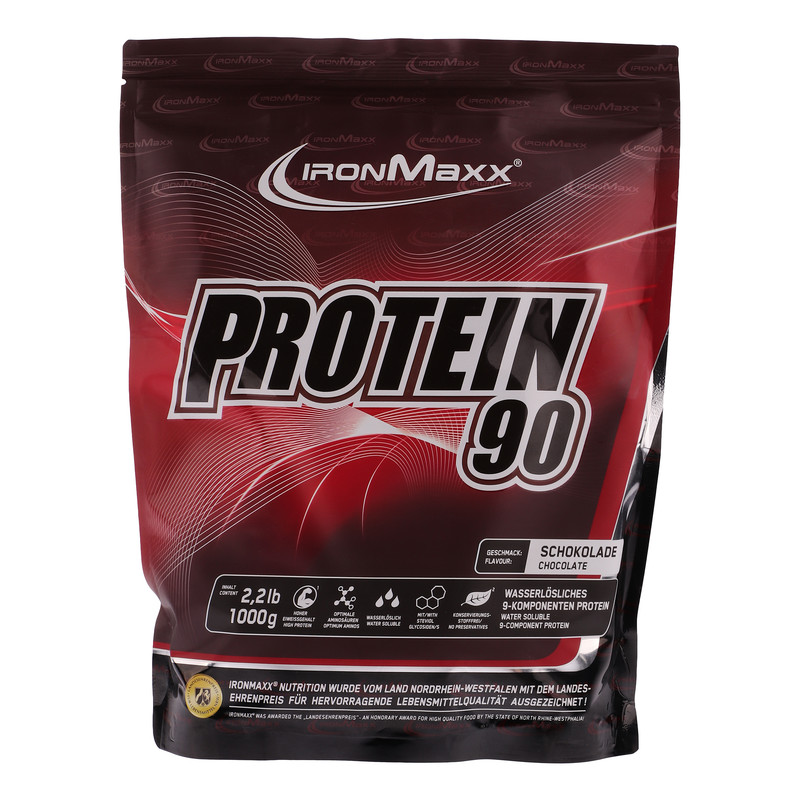 پودر پروتئین 90 با طعم شکلات آیرون مکس - 1000 گرم