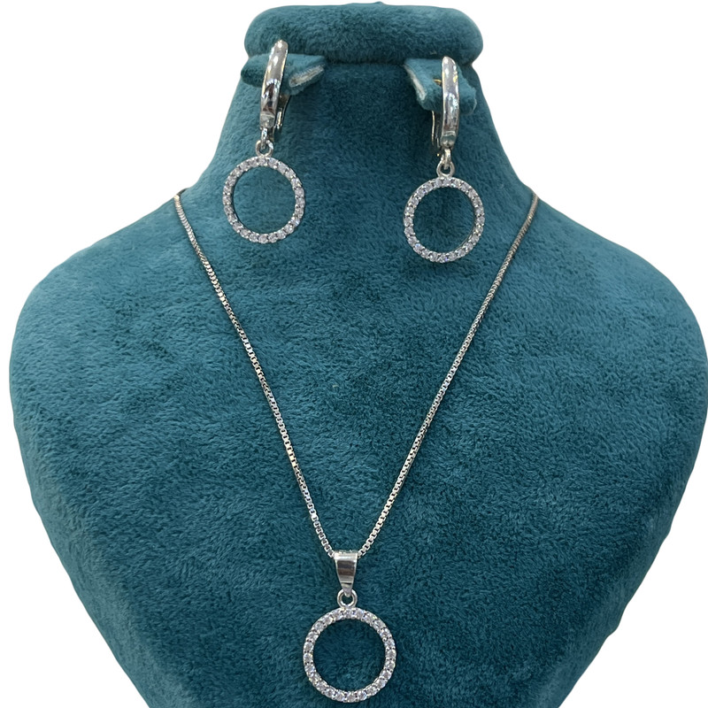 نیم ست نقره زنانه مدل جواهری نگین های اتریشی و روکش آب رادیوم کد 0016 نیم ست نقره زنانه مدل جواهری نگین های اتریشی و روکش آب رادیوم کد 0016