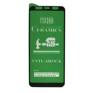 محافظ صفحه نمایش 9D مدل C R-A105 مناسب برای گوشی موبایل سامسونگ Galaxy J4 Plus/J6 Plus/A7 2018