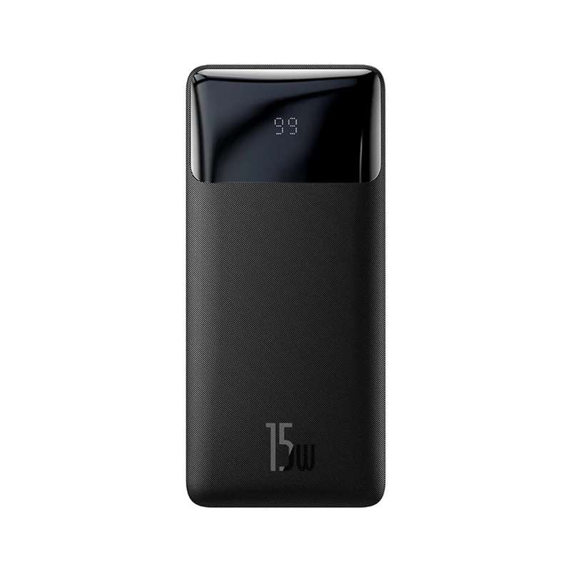 پاوربانک بیسوس مدل PJSB15W ظرفیت 30000 میلی آمپر ساعت پاوربانک بیسوس مدل PJSB15W ظرفیت 30000 میلی آمپر ساعت