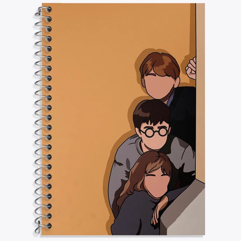 دفتر نت موسیقی 50 برگ خندالو طرح هری پاتر (Harry Potter) کد N2098