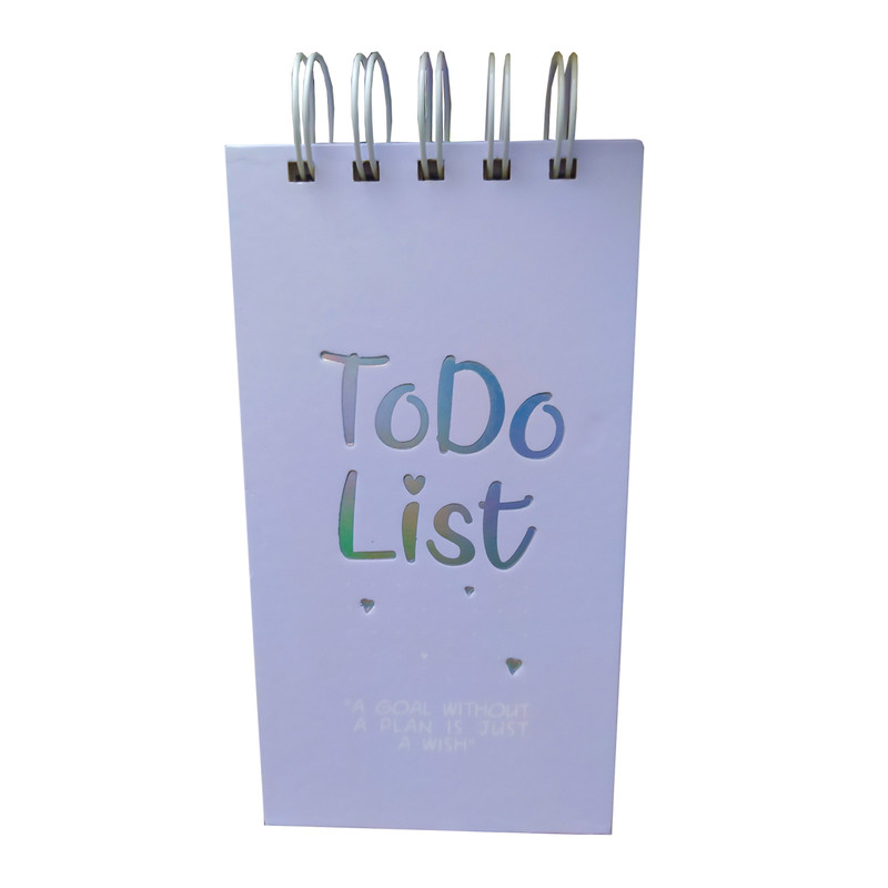دفترچه 100 برگ مدل TO DO LIST 