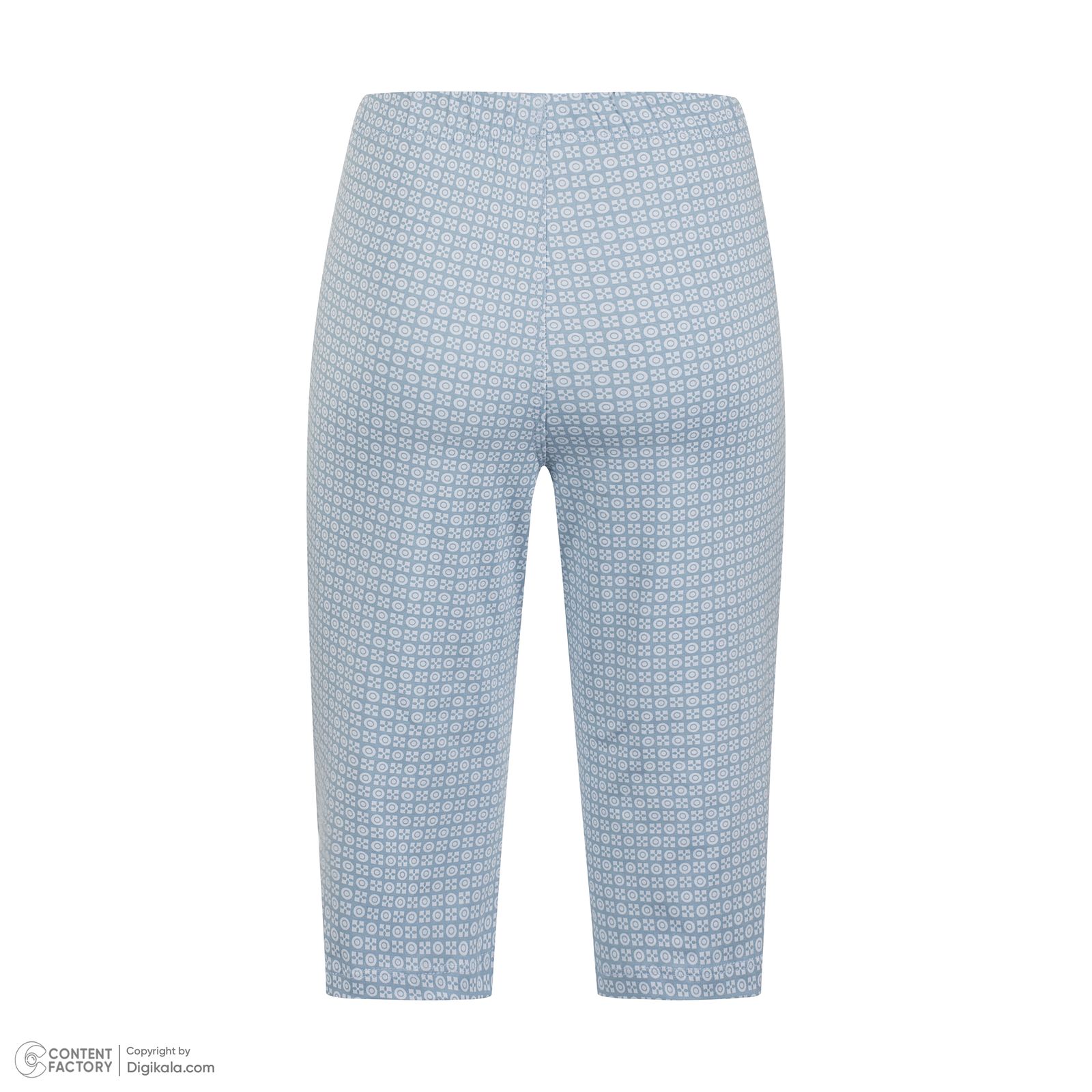 ست تی شرت آستین کوتاه و شلوارک زنانه ناربن مدل 15211047005003 - - 4