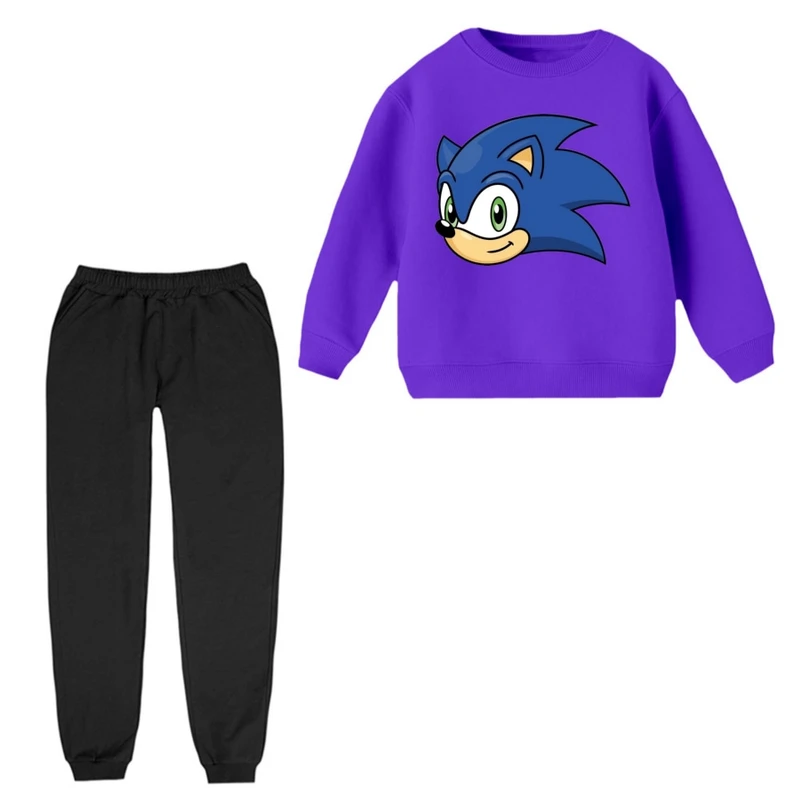 ست سویشرت و شلوار راحتی بچگانه مدل سونیک  