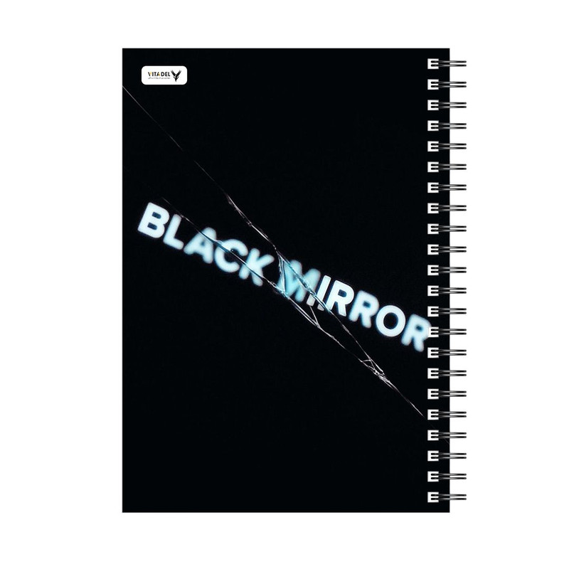 دفتر 120 برگ ویتادل طرح بلک میرور مدل 3