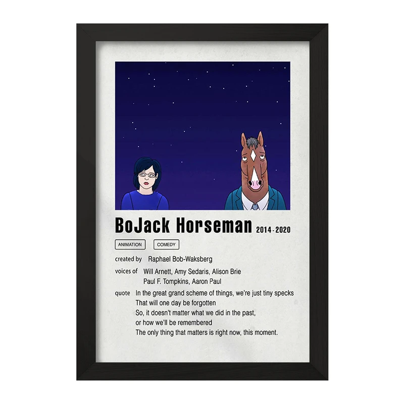 تابلو خندالو مدل بوجک هورسمن (BoJack Horseman) کد F11533