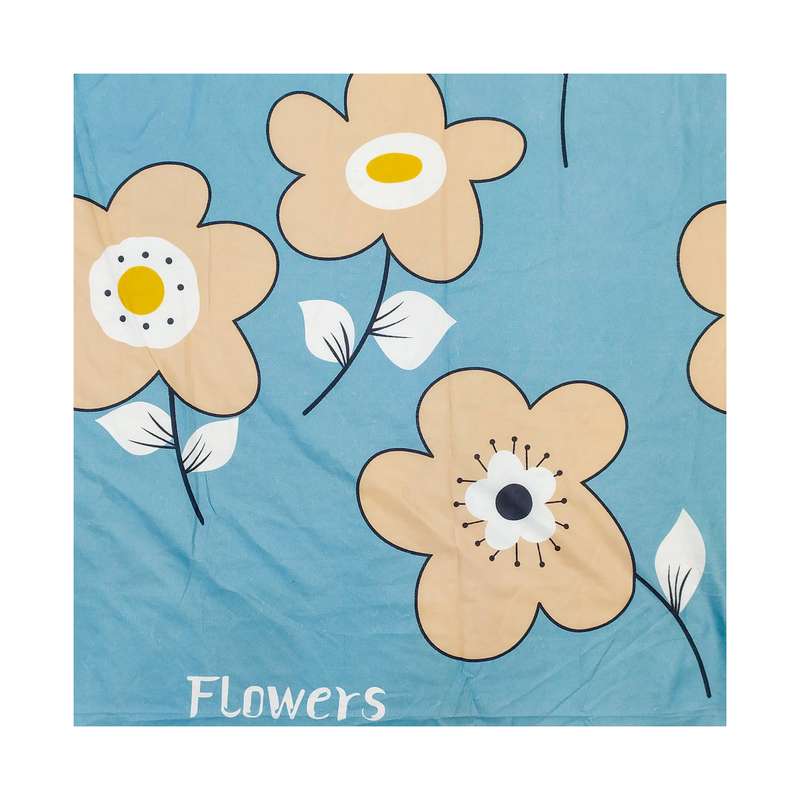 ملحفه آدنو مدل اونترا کد CH43 دونفره سایز 220x250 سانتیمتر