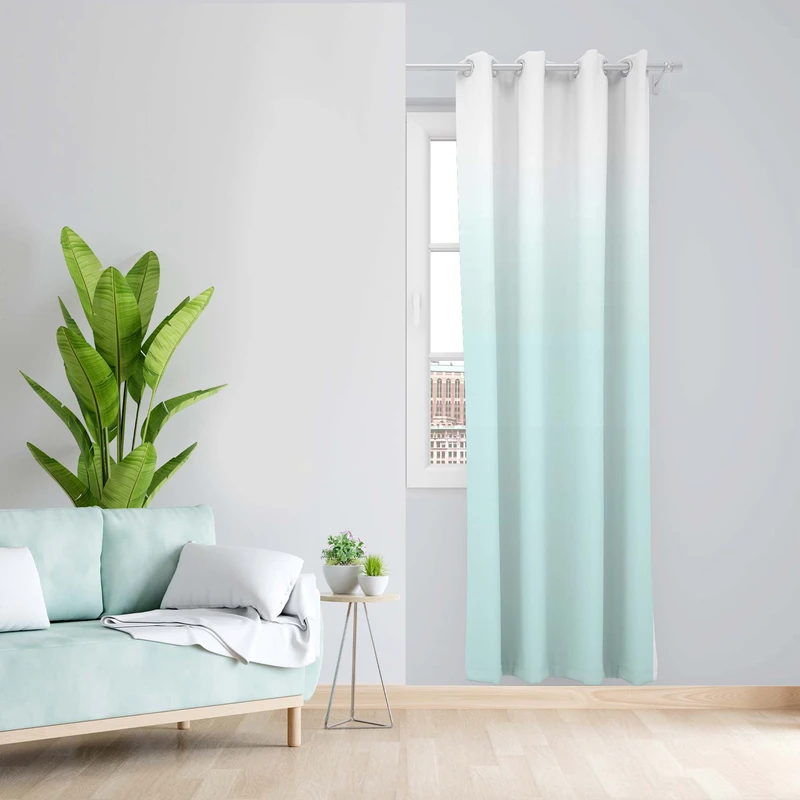 پرده طرح سایه روشن مدل مخمل پانچی کد 4993R z سایز 140x200 سانتی متر