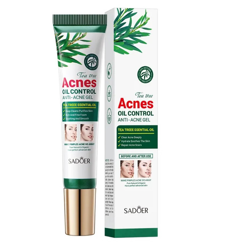 ژل ضد جوش سادور مدل چای سبز وزن 20 گرم