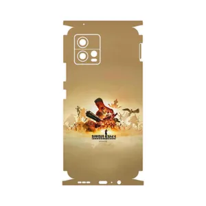 MAHOOT Serious Sam Game Series-FullSkin Cover Sticker for Motorola Moto G72
