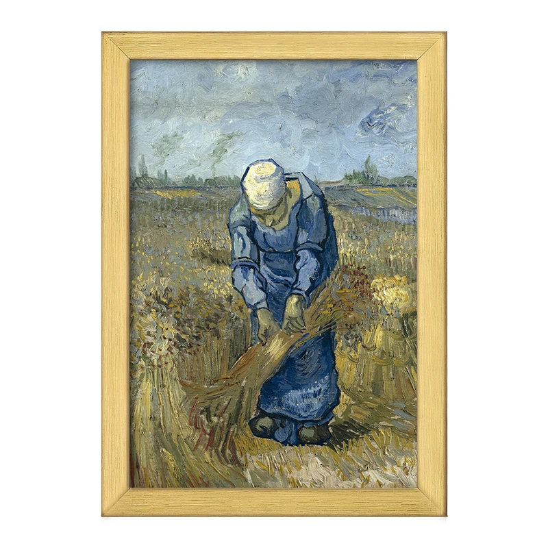 تابلو خندالو طرح ونسان ونگوگ (Van Gogh) کد 36816