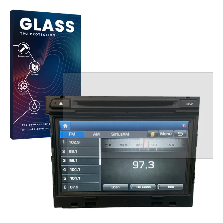 محافظ مانیتور مات گلس مدل Fabric مناسب برای هیوندای سوناتا هیبرید hyundai sonata hybrid 2016-2017