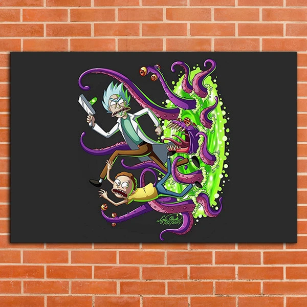 تابلو شاسی آتریسا مدل انیمیشن Rick and Morty