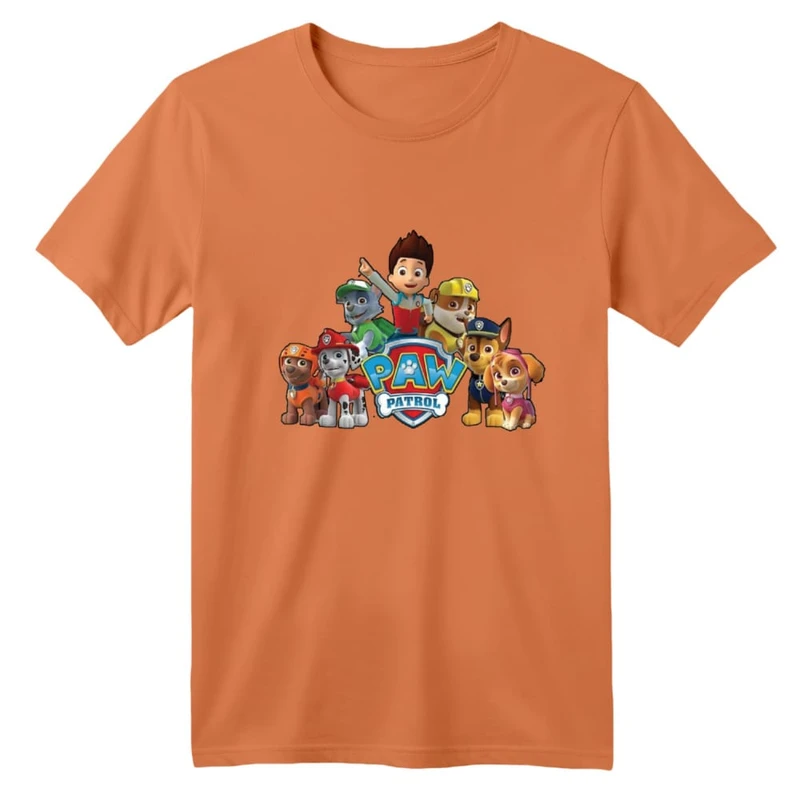 تی شرت آستین کوتاه بچگانه مدل سگ نگهبان کد ۸