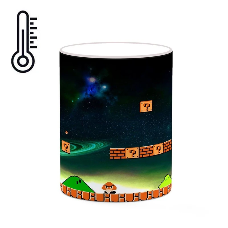 ماگ حرارتی کاکتی مدل بازی سوپر ماریو Super Mario کد mgh30563