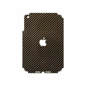 MAHOOT Glossy-Brown-Fiber Cover Sticker for Apple iPad mini 2012 A1455