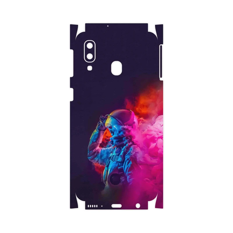 برچسب پوششی ماهوت مدل Smoke Rainbow Digital Art 1-FullSkin مناسب برای گوشی موبایل سامسونگ Galaxy A40