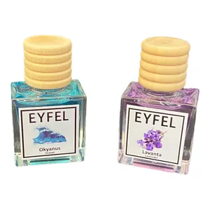 خوشبوکننده خودرو ایفل مدل اقیانوس و لوندر کد Ocean-Lavender حجم 10میلی‌لیتر بسته 2 عددی