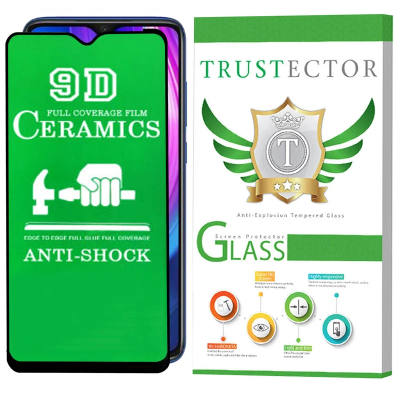 محافظ صفحه نمایش سرامیکی تراستکتور مدل CRTA مناسب برای گوشی موبایل شیائومی Redmi Note 8 Pro