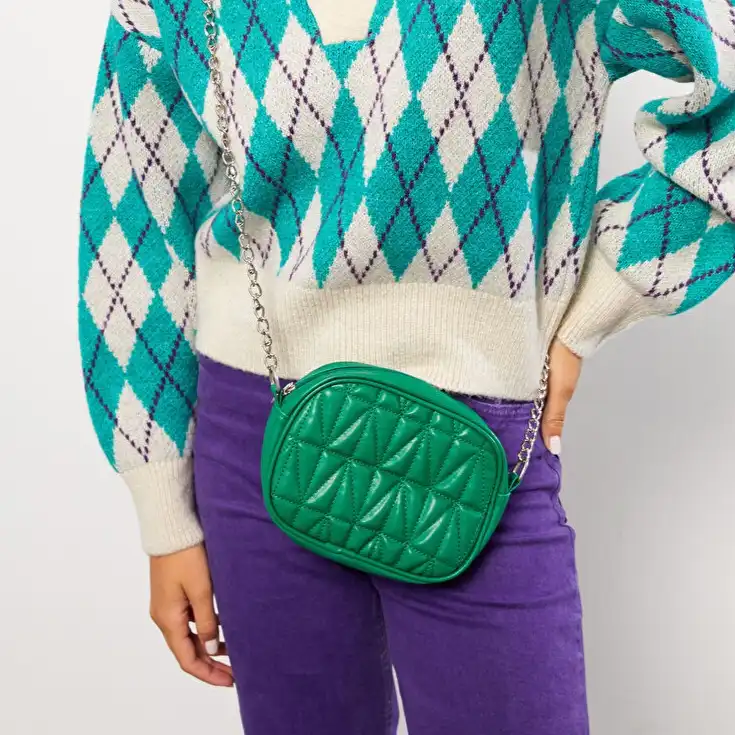 کیف دوشی زنانه ال سی وایکیکی مدل بند زنجیردار