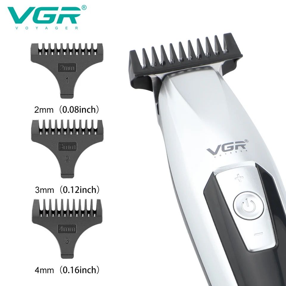 ماشین اصلاح موی سر و صورت وی جی ار مدل V-970 -  - 7