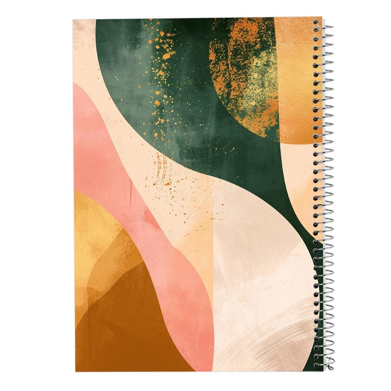 دفتر شطرنجی 50 برگ مدوپد طرح اشکال فانتزی کد DF16372