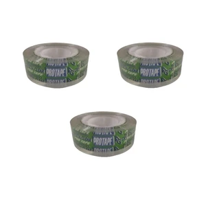 چسب نواری کریستال کلیر مدل protape عرض 1.7سانتی متر بسته 3 عددی