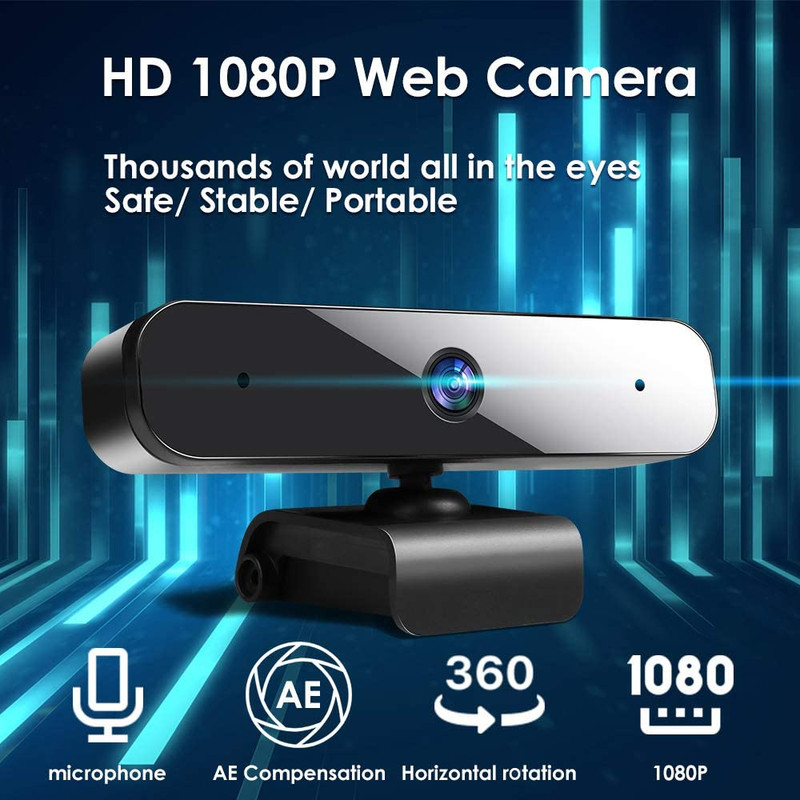 وب کم میمودی مدل Full HD with Dual Microphone 1