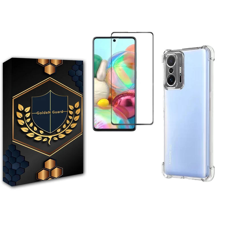 کاور گلدن گارد مدل کپسولی مناسب برای گوشی موبایل شیائومی MI 11T/MI11T Proبه همراه محافظ صفحه نمایش