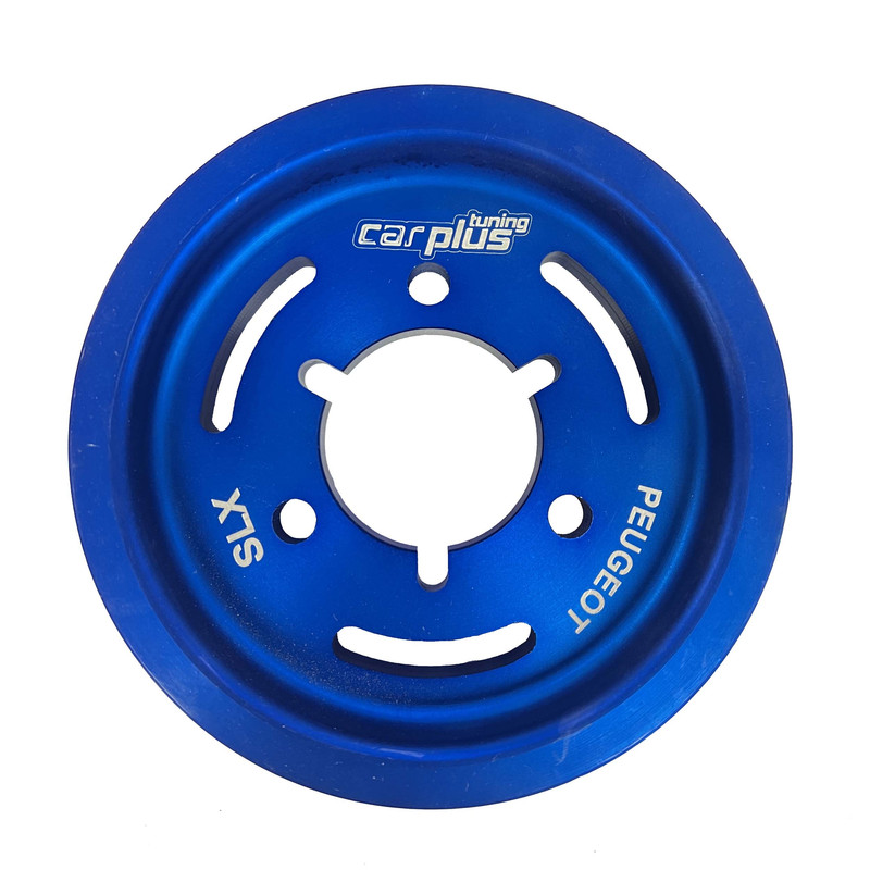 پولی سر میل لنگ کار پلاس تیونینگ کد CPT-SLX BLUE مناسب برای پژو 405slx و پرشیا tu5