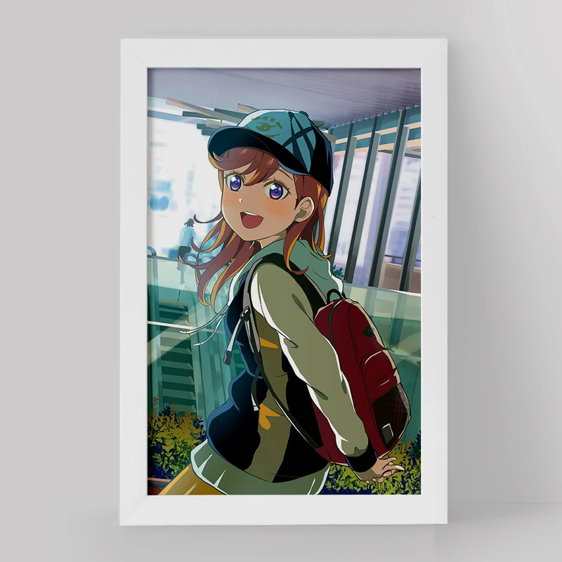 تابلو خندالو مدل کانون انیمه مادوکا مجیکا Madoka Magica کد 18426