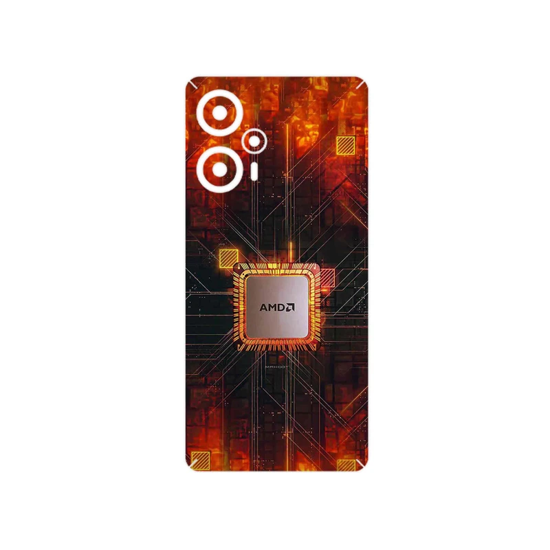 برچسب پوششی ماهوت مدل AMD مناسب برای گوشی موبایل شیائومی Poco F5
