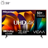 تلویزیون 58 اینچ ال ای دی هوشمند هایسنس مدل 58A61N